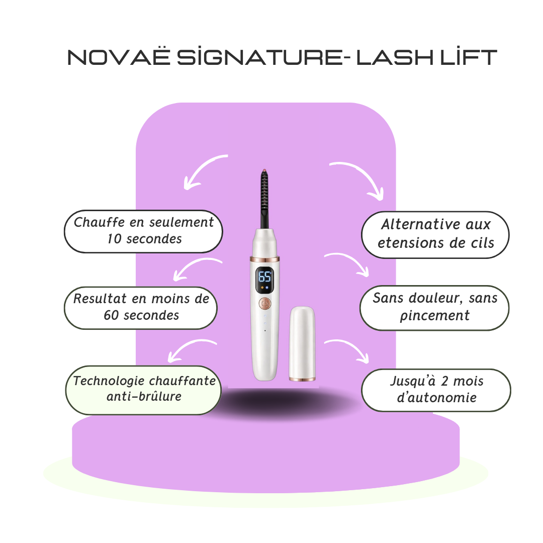 Novae Signature™–Recourbe cils chauffant