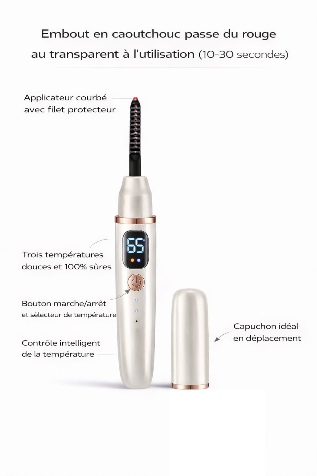 Novae Signature™–Recourbe cils chauffant